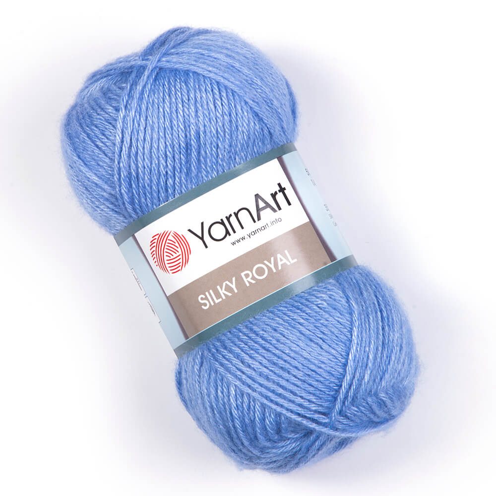 YarnArt Silky Royal – Soft & Lustrous Merino-Silk Blend Yarn for Elegant Knits