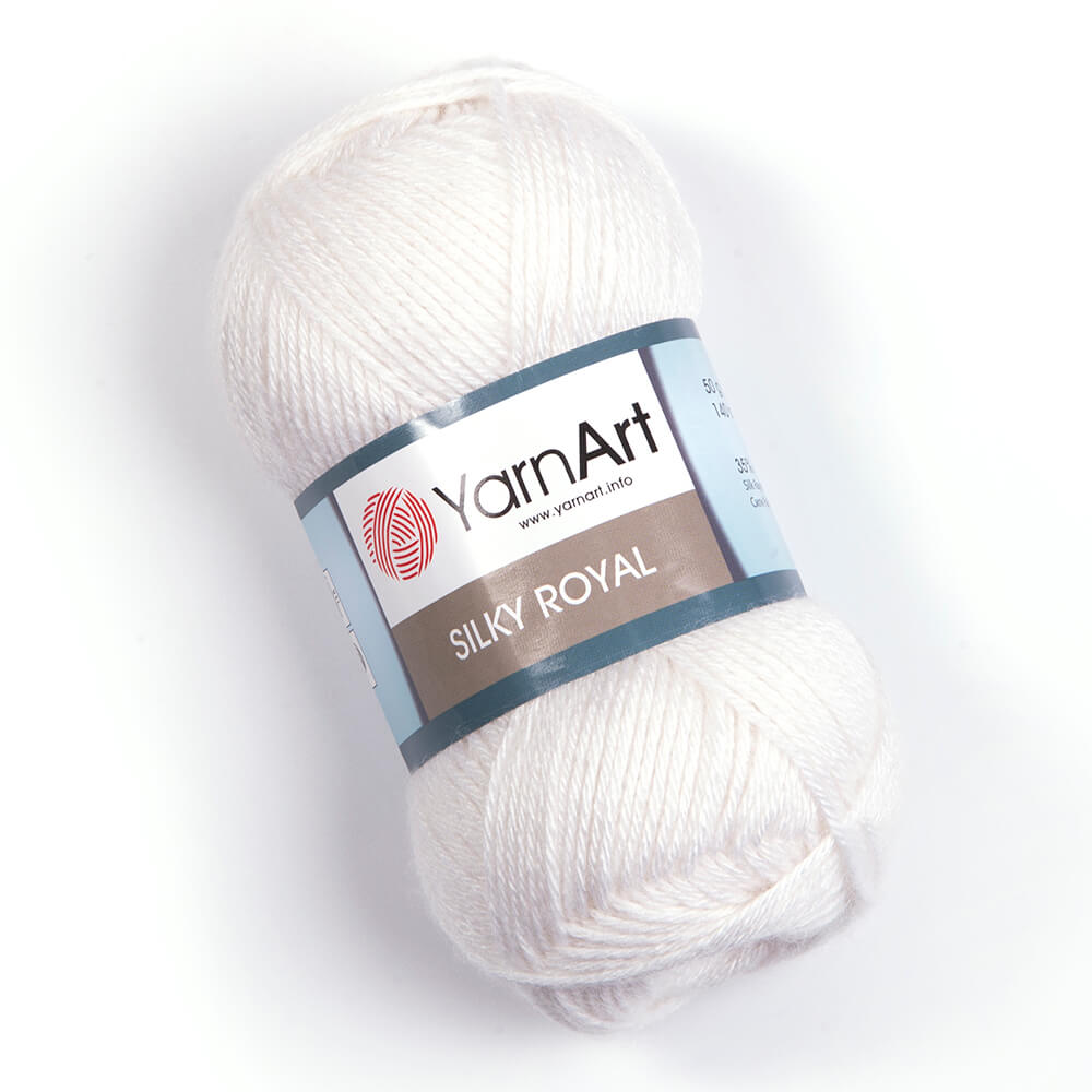 YarnArt Silky Royal – Soft & Lustrous Merino-Silk Blend Yarn for Elegant Knits