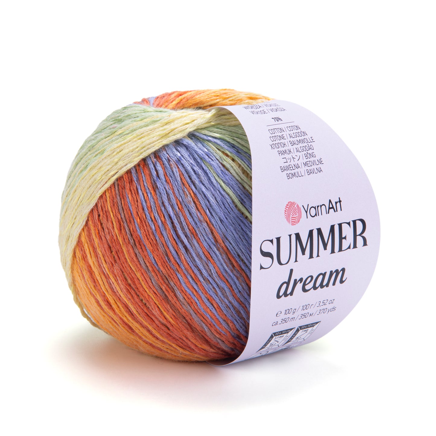 Yarnart Summer Dream Marbled Knitting Yarns