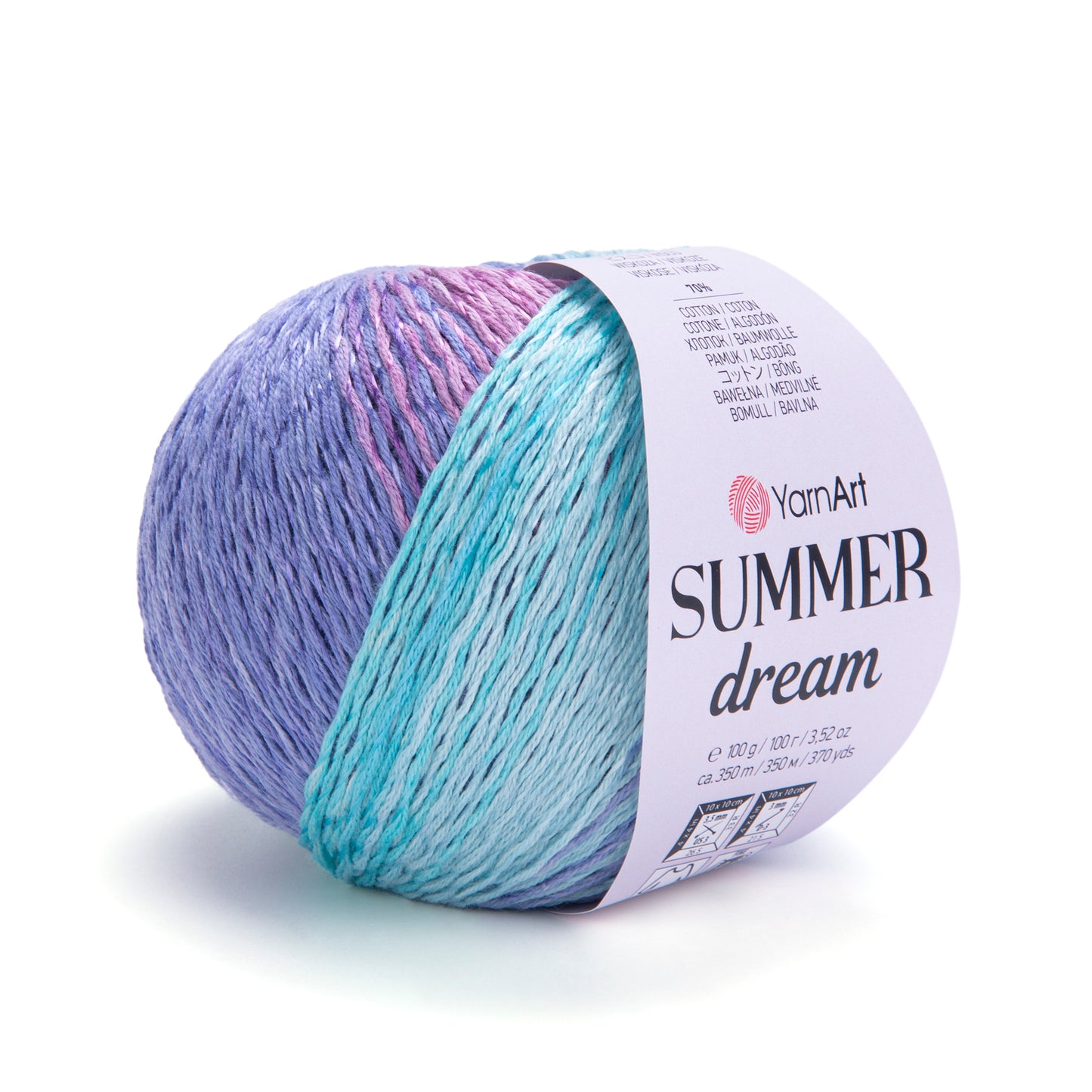 Yarnart Summer Dream Marbled Knitting Yarns