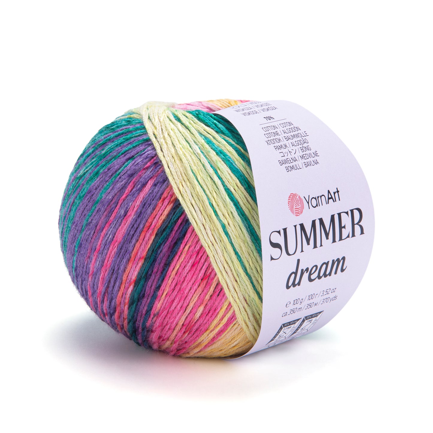 Yarnart Summer Dream Marbled Knitting Yarns