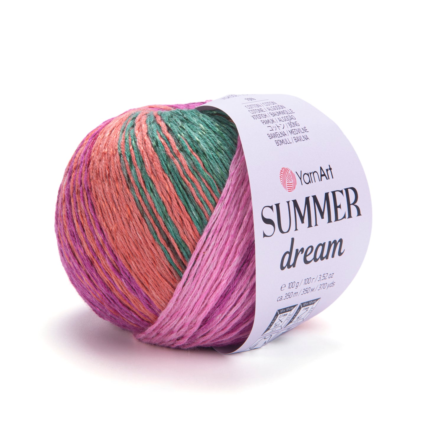 Yarnart Summer Dream Marbled Knitting Yarns