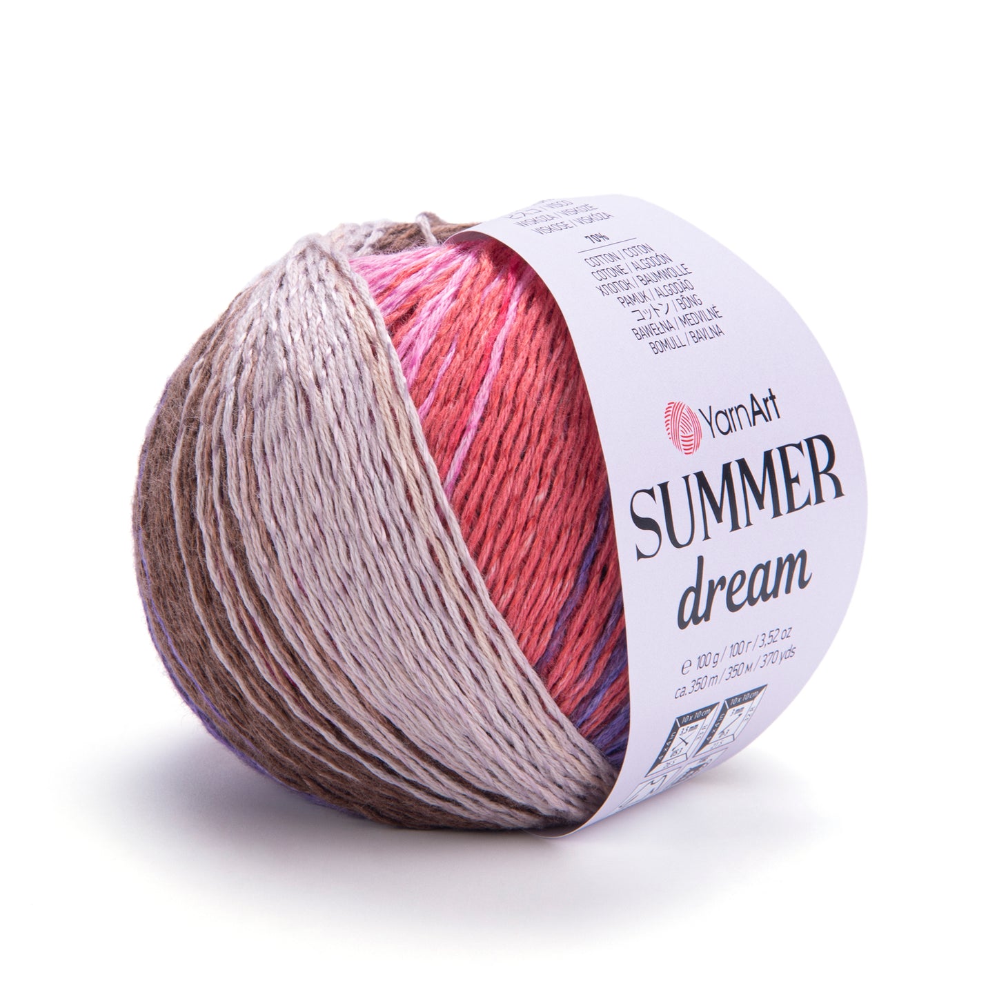Yarnart Summer Dream Marbled Knitting Yarns