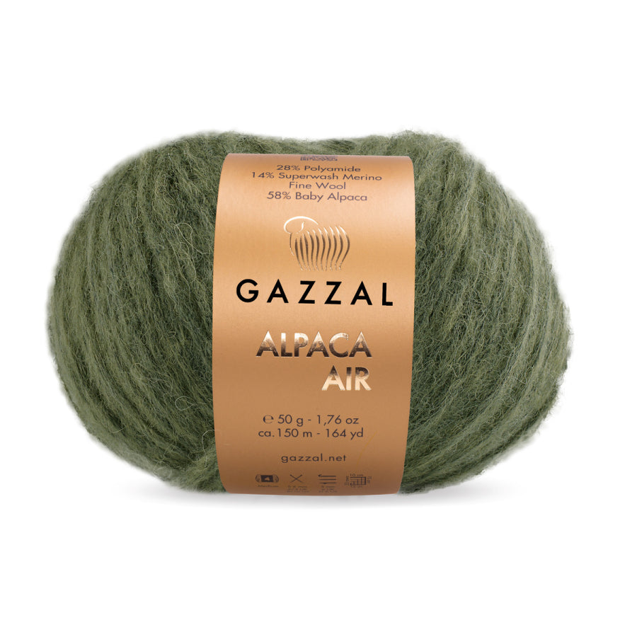 Gazzal Alpaca Air Knitting Yarns