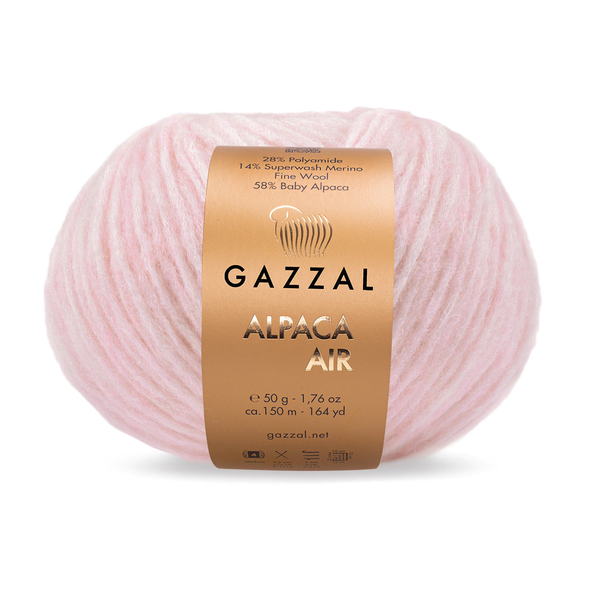 Gazzal Alpaca Air Knitting Yarns