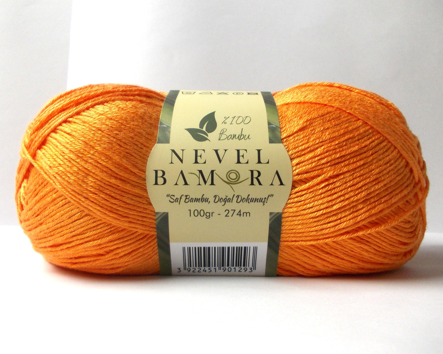100% Bamboo Hand Knitting Yarn β Naturally Dyed, Soft & Eco-Friendly β Nevel Bamora Skein for Summer Projects