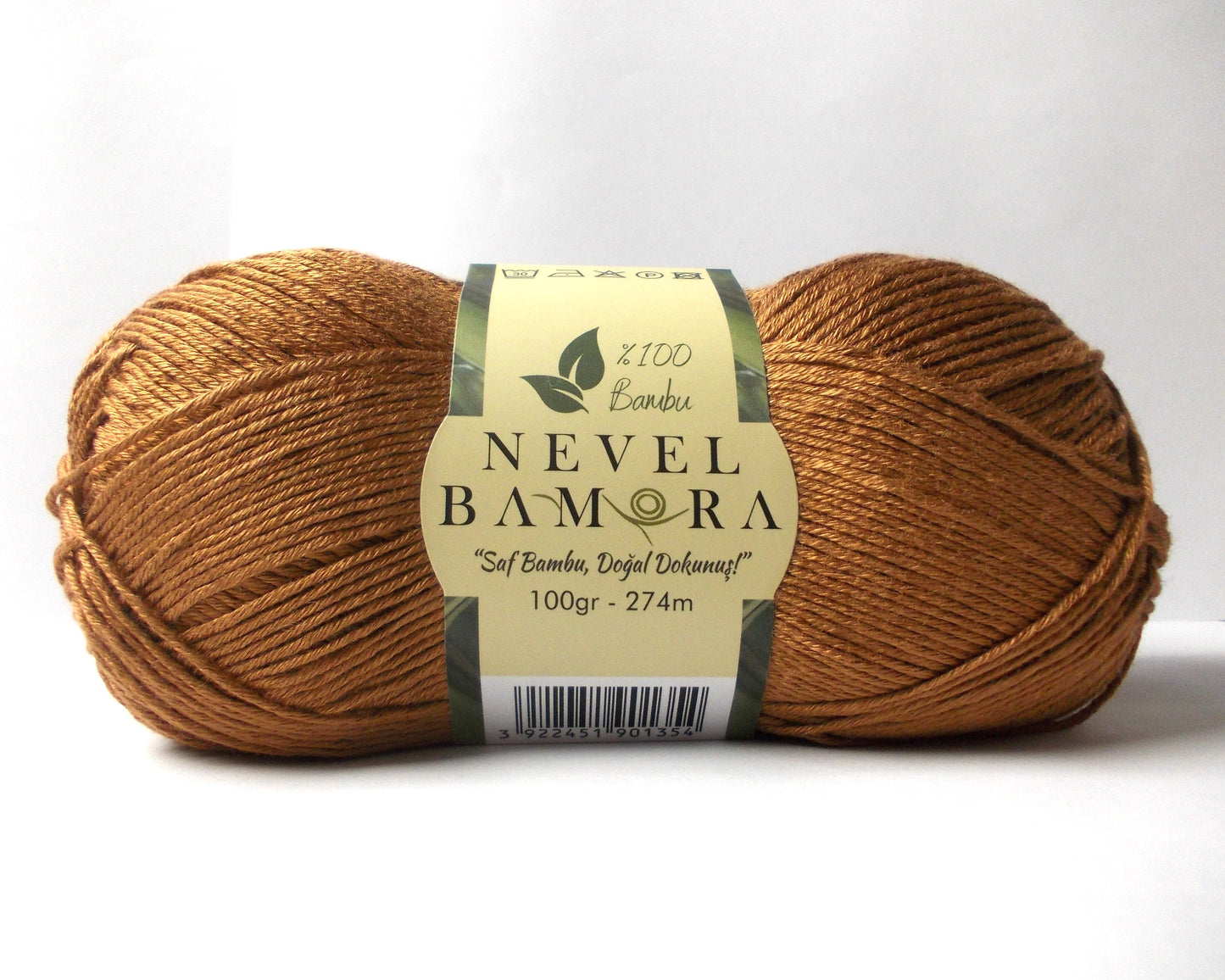 100% Bamboo Hand Knitting Yarn β Naturally Dyed, Soft & Eco-Friendly β Nevel Bamora Skein for Summer Projects