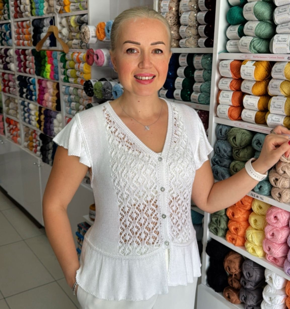 100% Bamboo Hand Knitting Yarn β Naturally Dyed, Soft & Eco-Friendly β Nevel Bamora Skein for Summer Projects