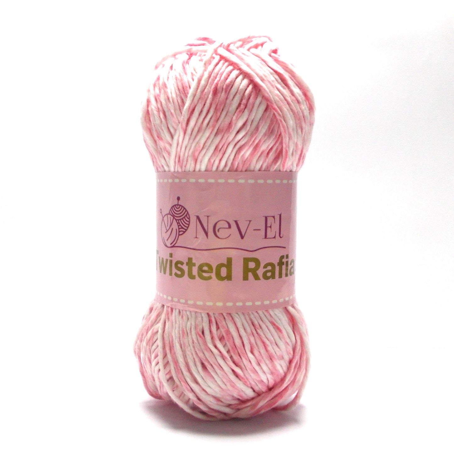 Nevel Variegated Soft Raffia Yarn – Multicolor Paper Look Yarn for Crochet Bags, Hats, DIY Accessories – Lightweight and Washable
