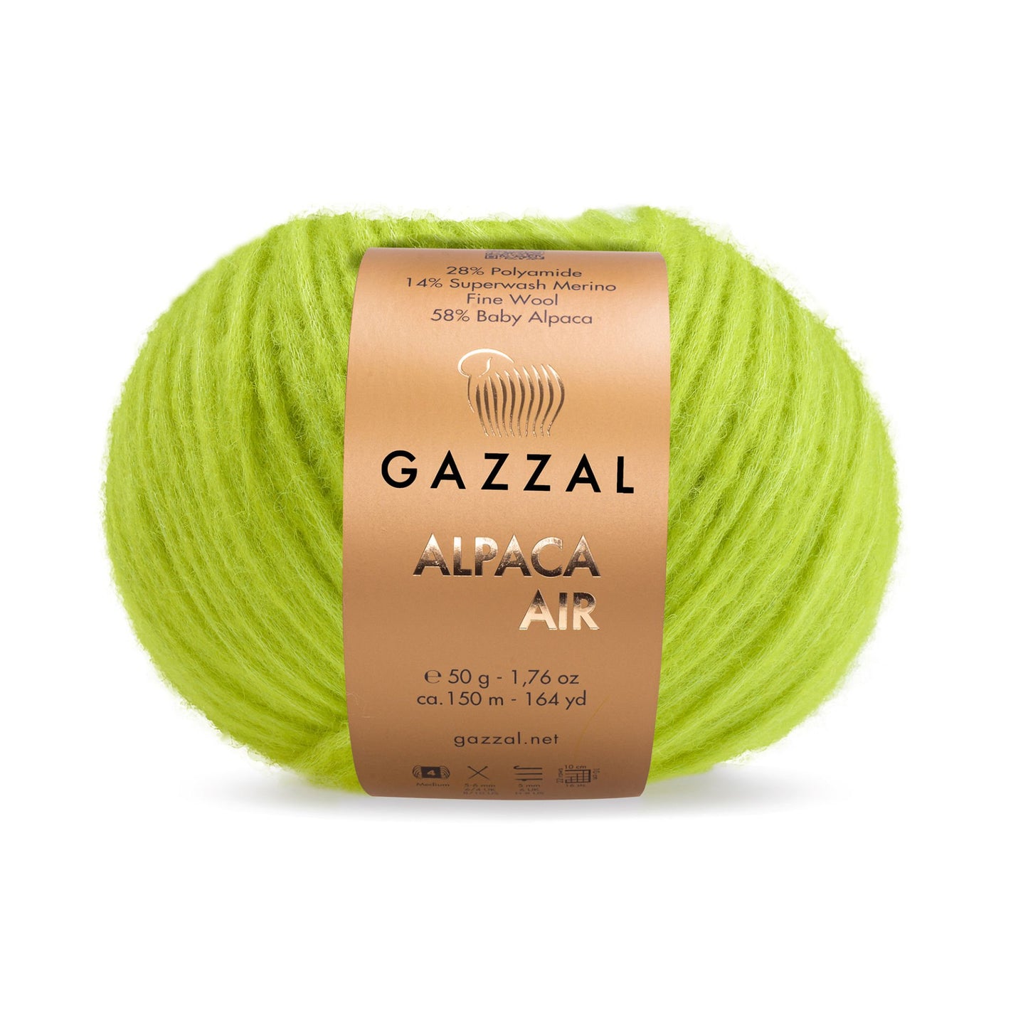 Gazzal Alpaca Air Knitting Yarns