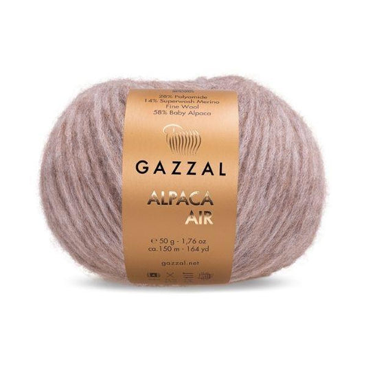 Gazzal Alpaca Air – Soft & Lightweight Alpaca Blend Yarn for Cozy Winter Knits