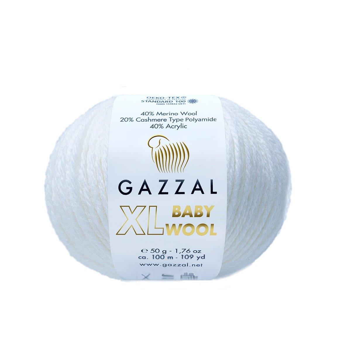 Gazzal Baby Wool XL Knitting Yarns