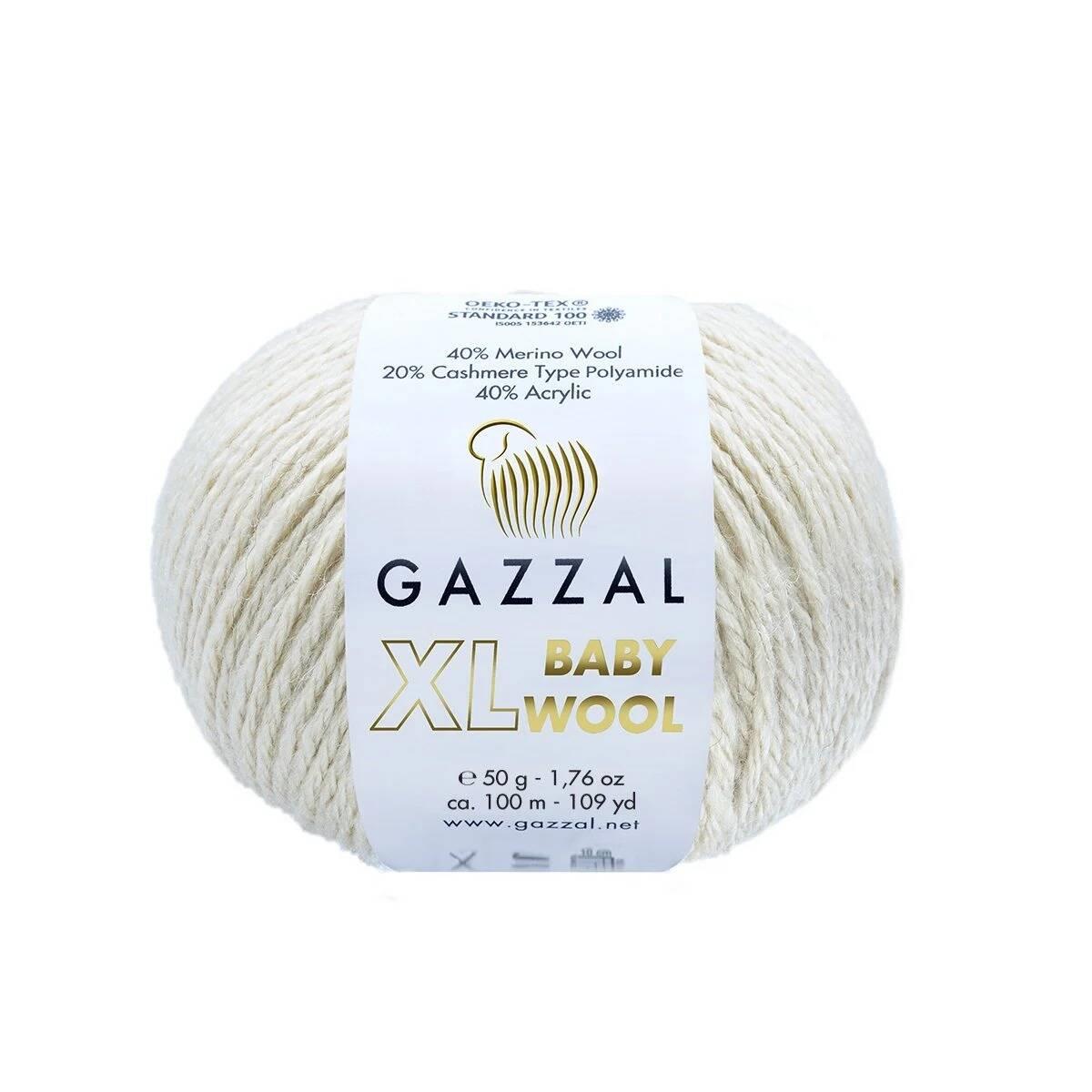 Gazzal Baby Wool XL Knitting Yarns