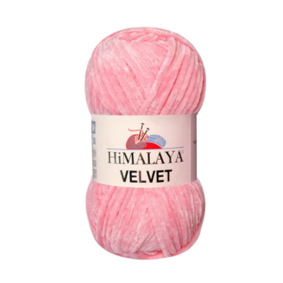 Himalaya Velvet Yarn – Ultra Soft Chenille Yarn, 100g Skein, Super Bulky, Perfect for Plush Toys, Blankets & Cozy Crochet Projects