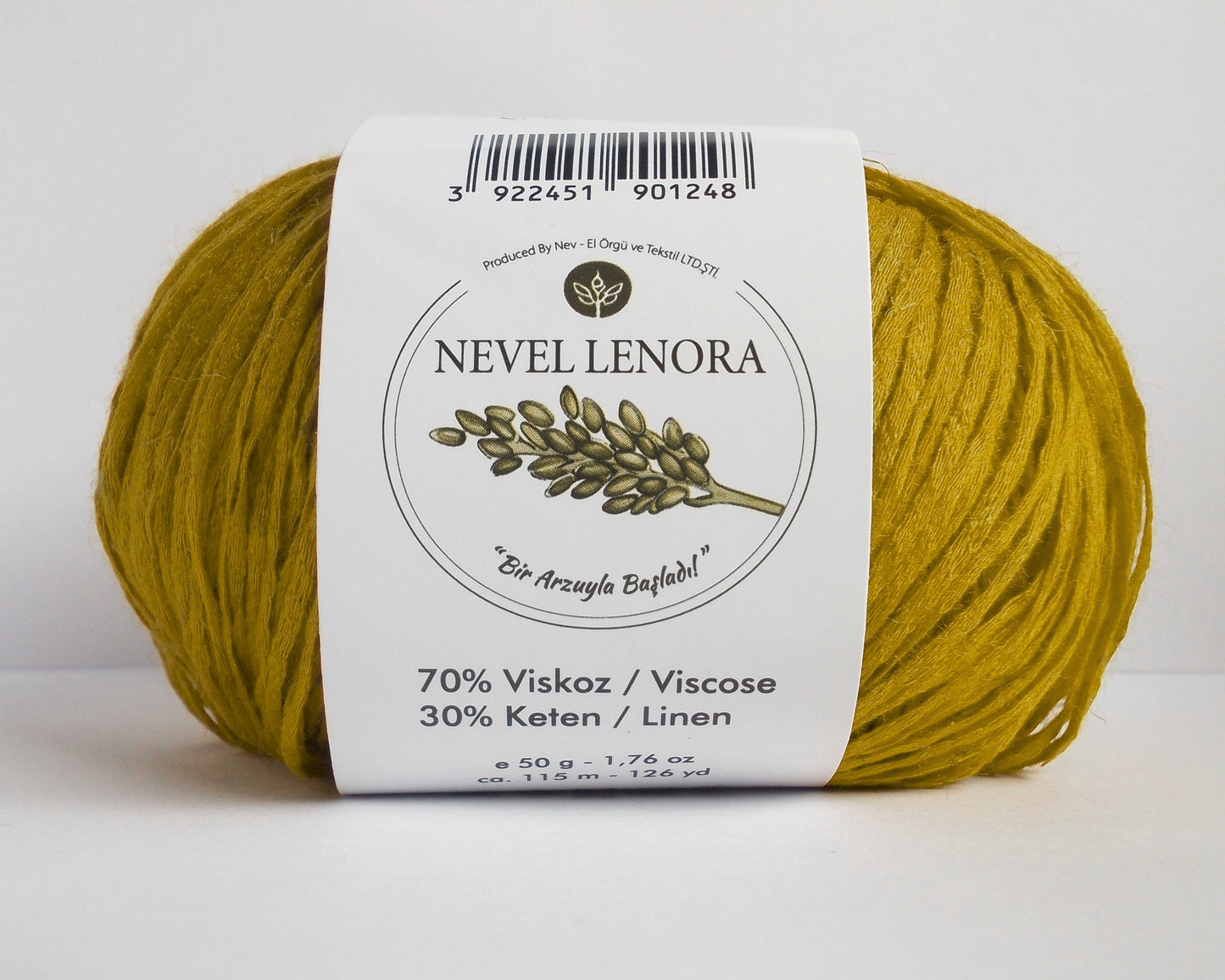 Nevel Lenora – Soft & Breathable Linen-Viscose Blend Yarn for Summer Knits