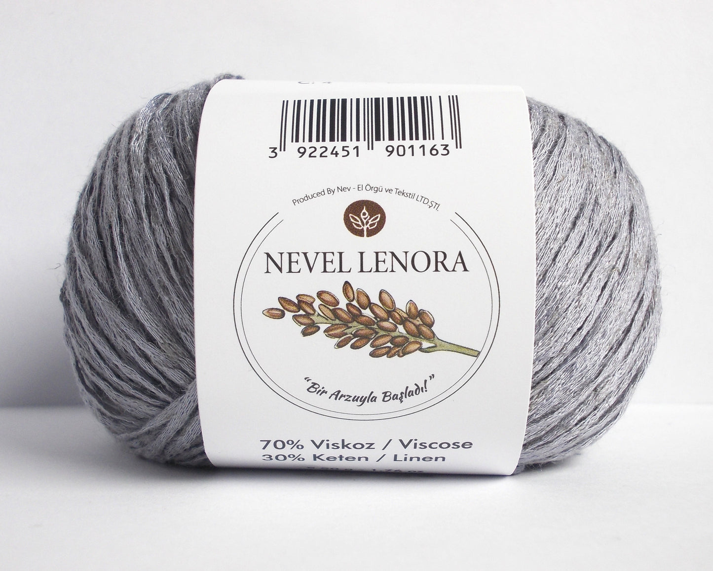 Nevel Lenora – Soft & Breathable Linen-Viscose Blend Yarn for Summer Knits
