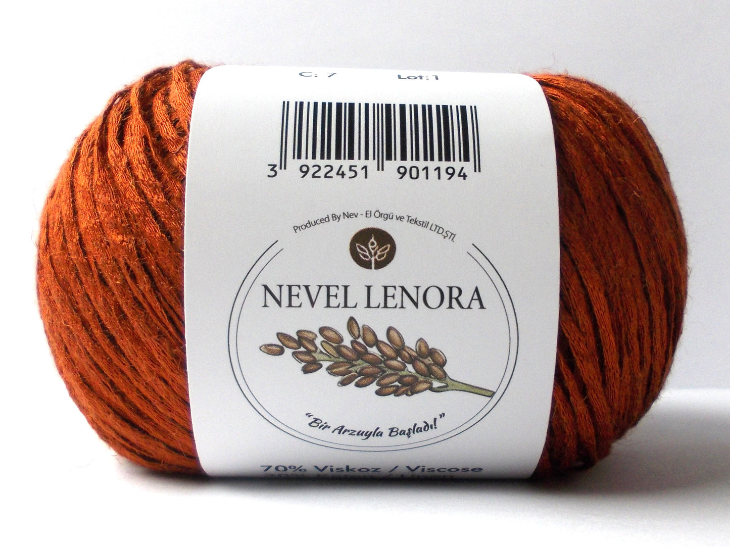 Nevel Lenora – Soft & Breathable Linen-Viscose Blend Yarn for Summer Knits