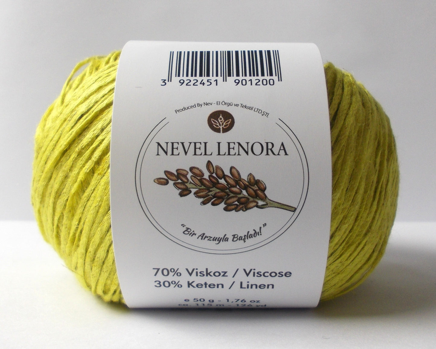 Nevel Lenora – Soft & Breathable Linen-Viscose Blend Yarn for Summer Knits