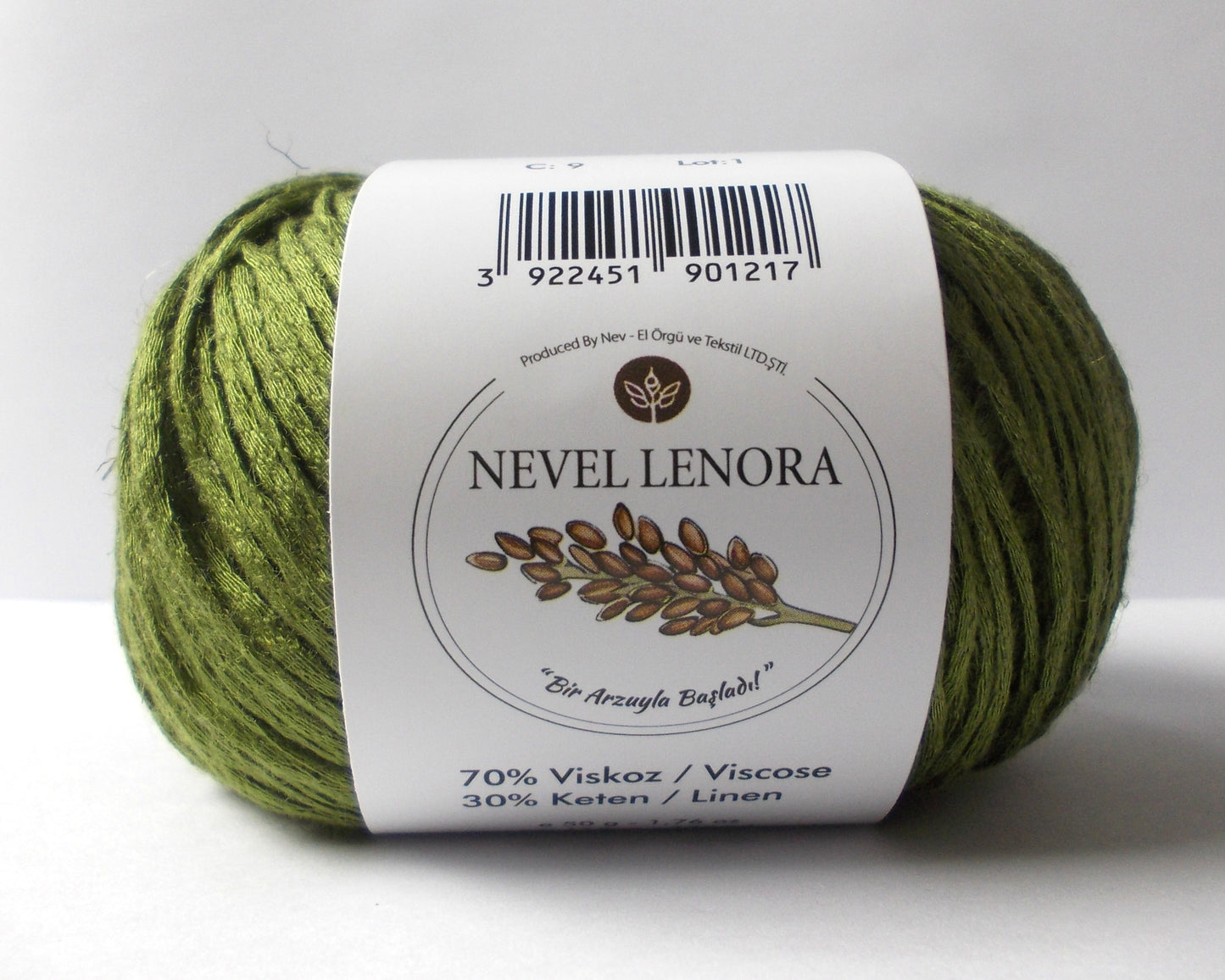 Nevel Lenora – Soft & Breathable Linen-Viscose Blend Yarn for Summer Knits
