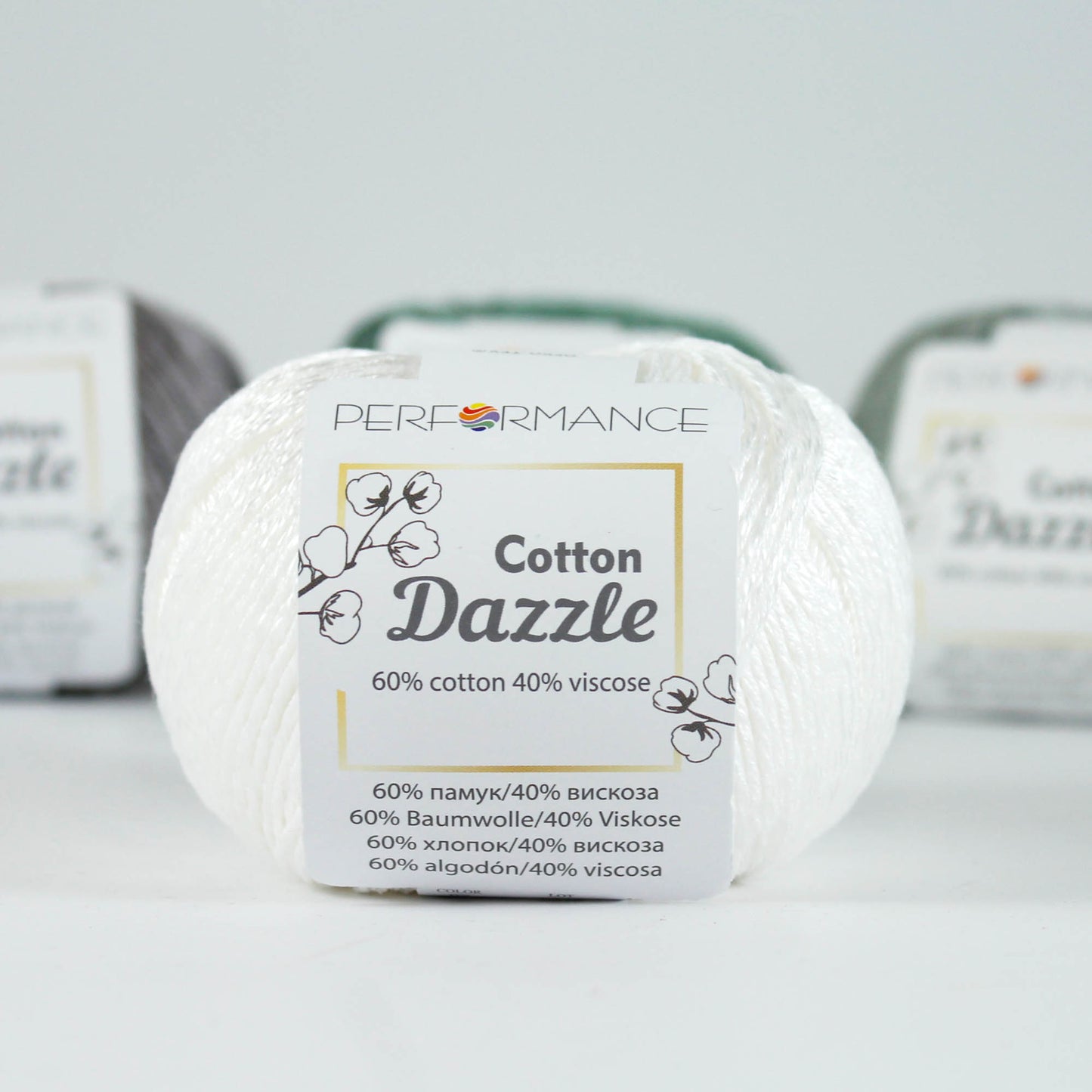 Performance Cotton Dazzle – Sparkling Cotton Yarn for Knitting & Crochet