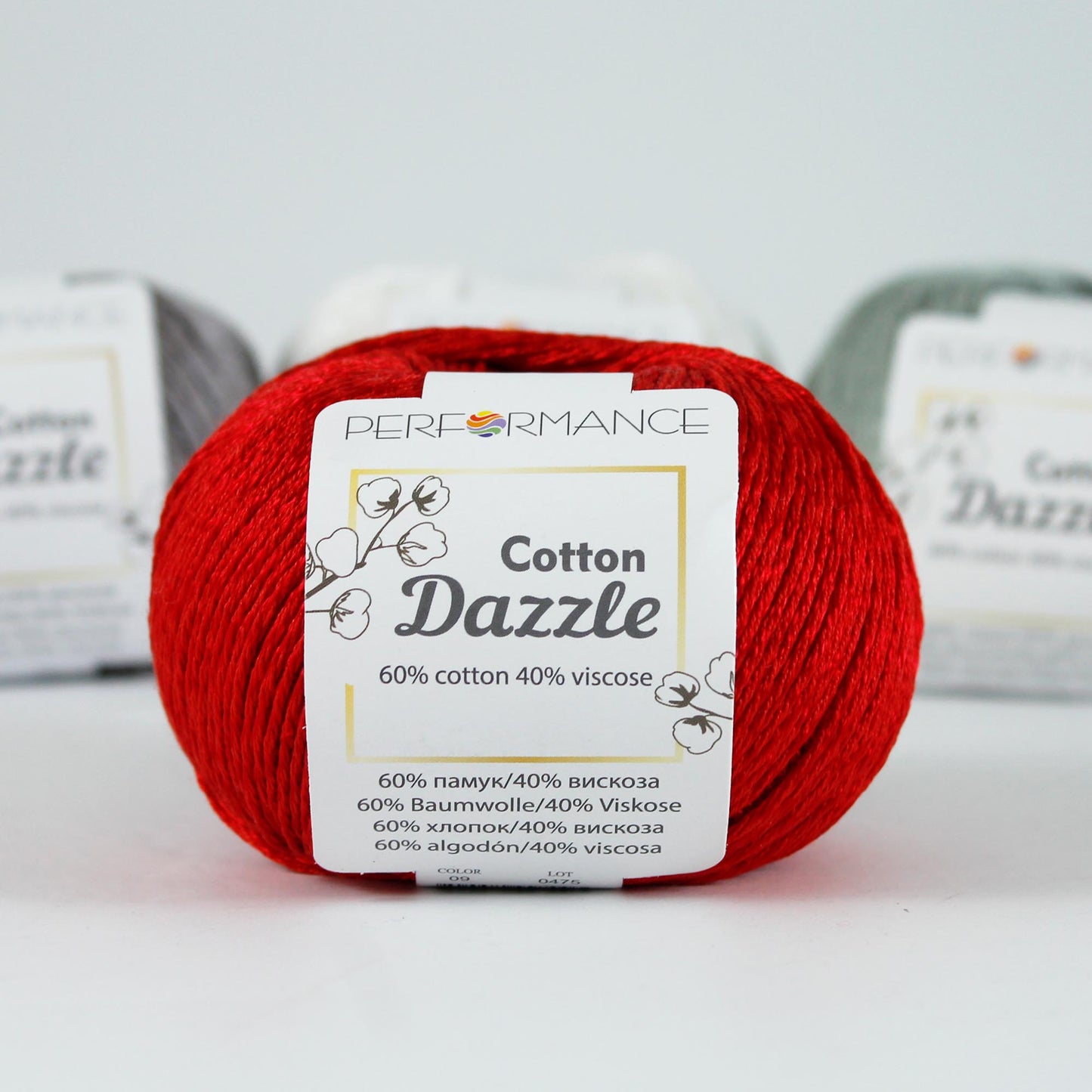 Performance Cotton Dazzle – Sparkling Cotton Yarn for Knitting & Crochet
