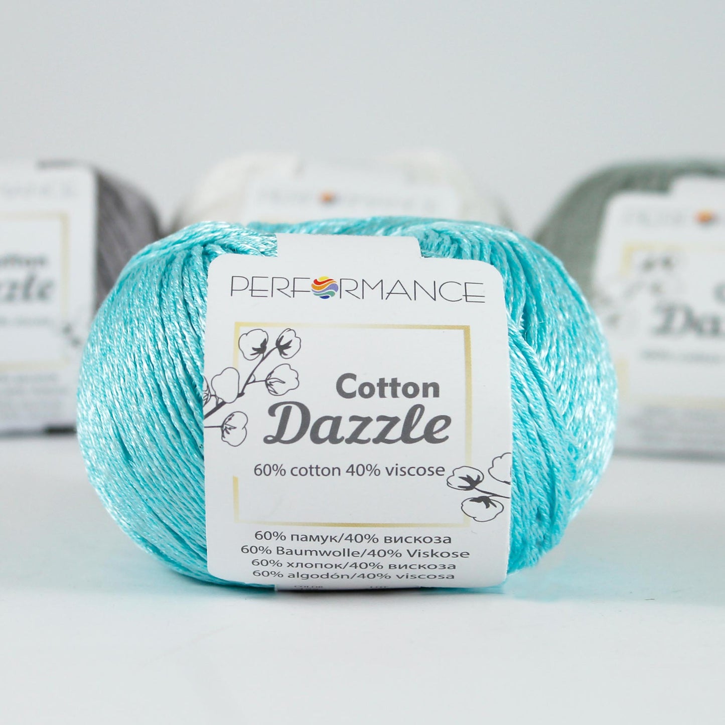 Performance Cotton Dazzle – Sparkling Cotton Yarn for Knitting & Crochet