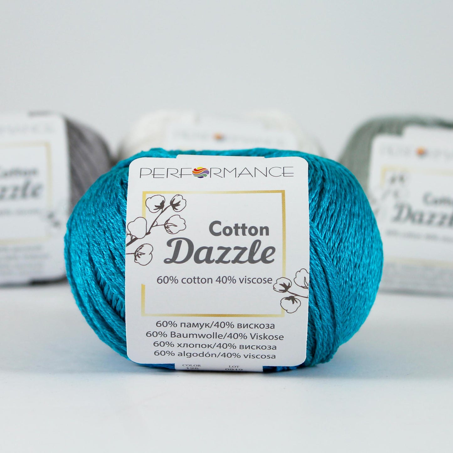Performance Cotton Dazzle – Sparkling Cotton Yarn for Knitting & Crochet