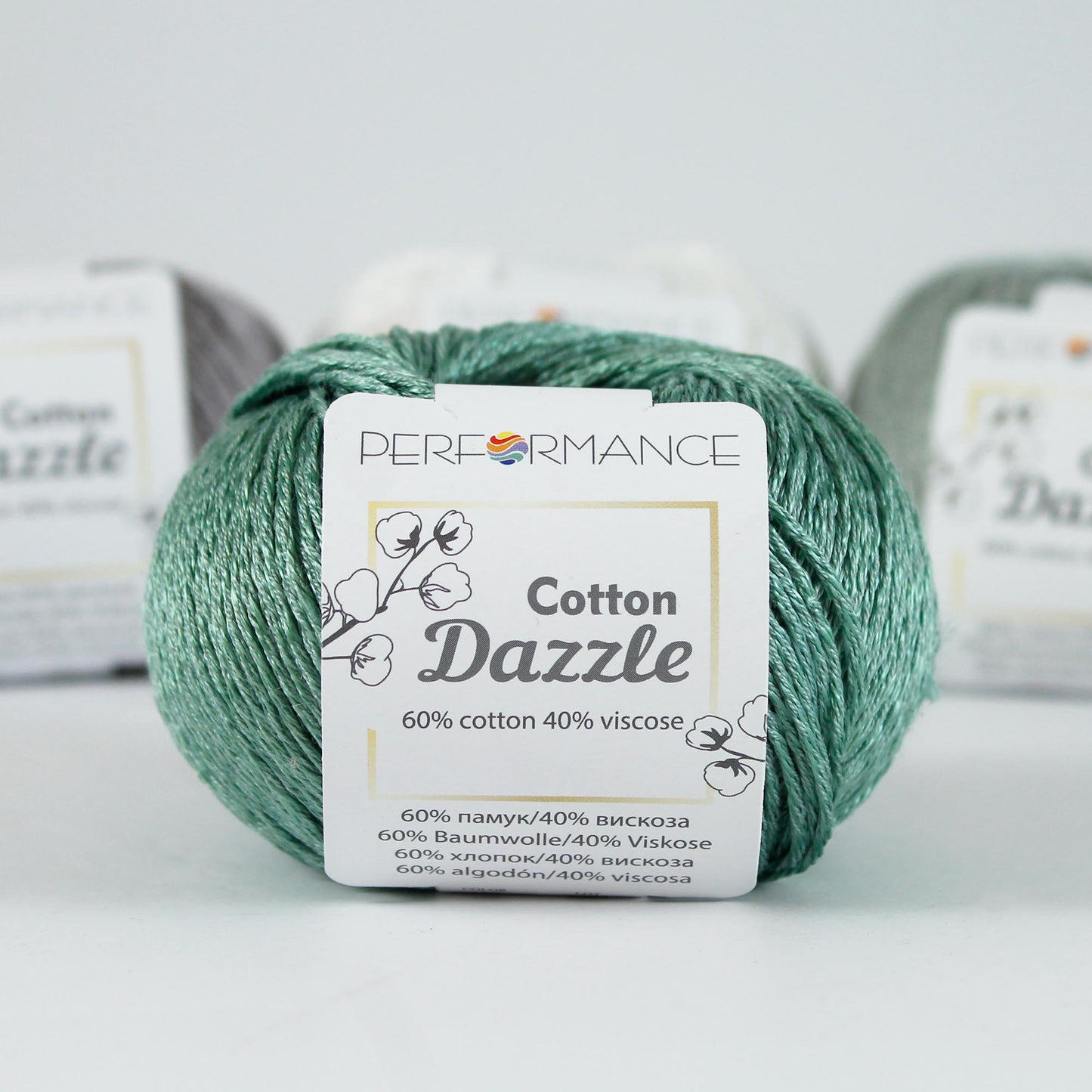 Performance Cotton Dazzle – Sparkling Cotton Yarn for Knitting & Crochet
