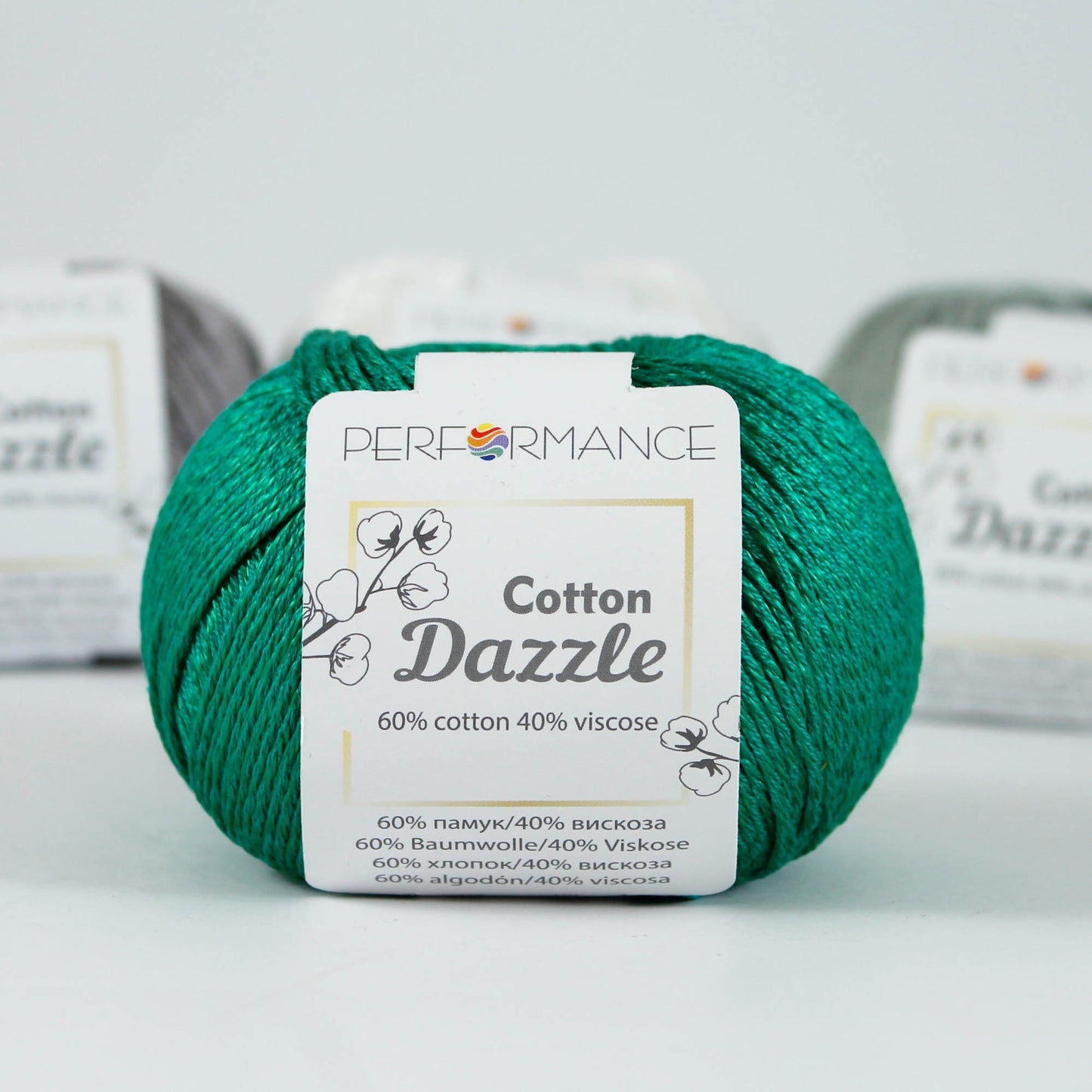 Performance Cotton Dazzle – Sparkling Cotton Yarn for Knitting & Crochet