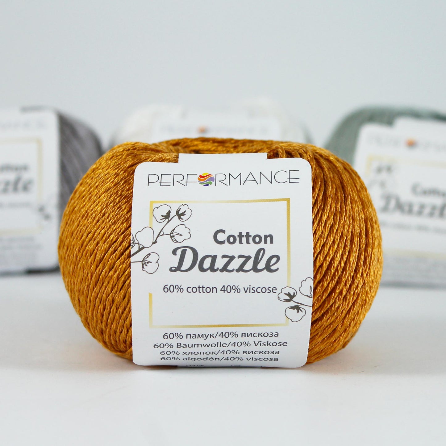 Performance Cotton Dazzle – Sparkling Cotton Yarn for Knitting & Crochet