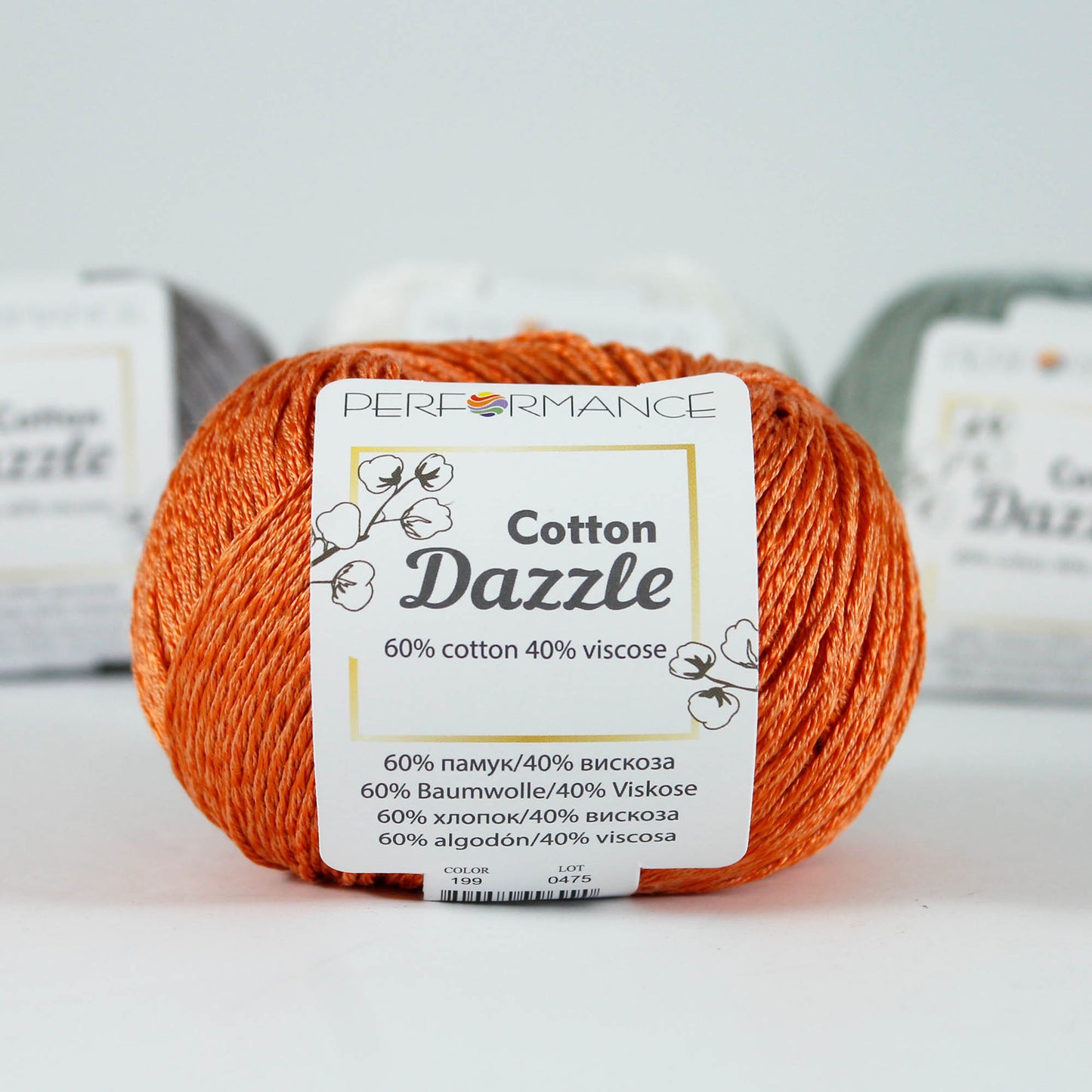 Performance Cotton Dazzle – Sparkling Cotton Yarn for Knitting & Crochet