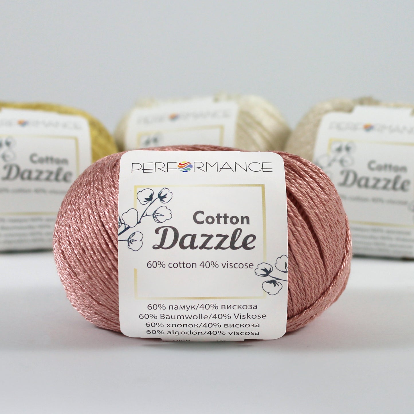 Performance Cotton Dazzle – Sparkling Cotton Yarn for Knitting & Crochet