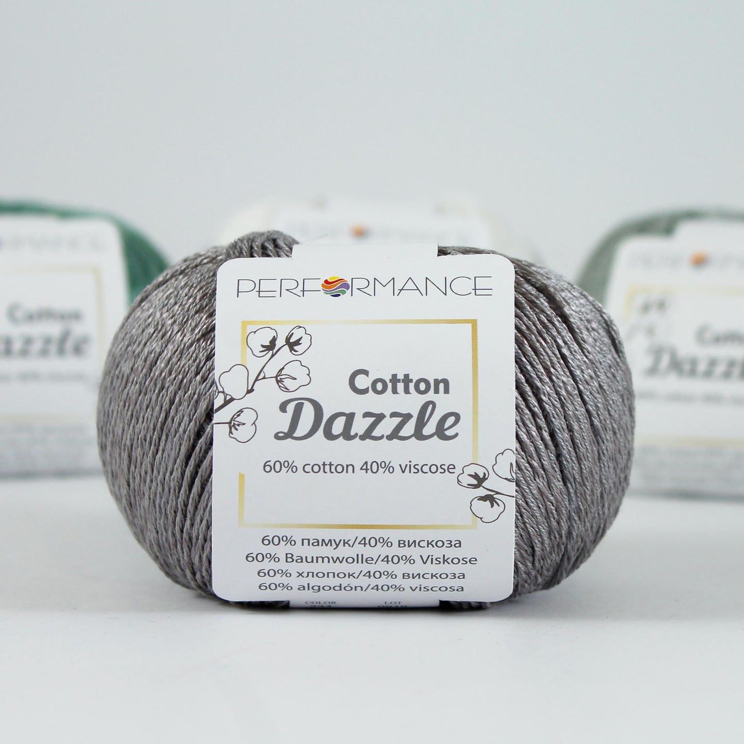 Performance Cotton Dazzle – Sparkling Cotton Yarn for Knitting & Crochet