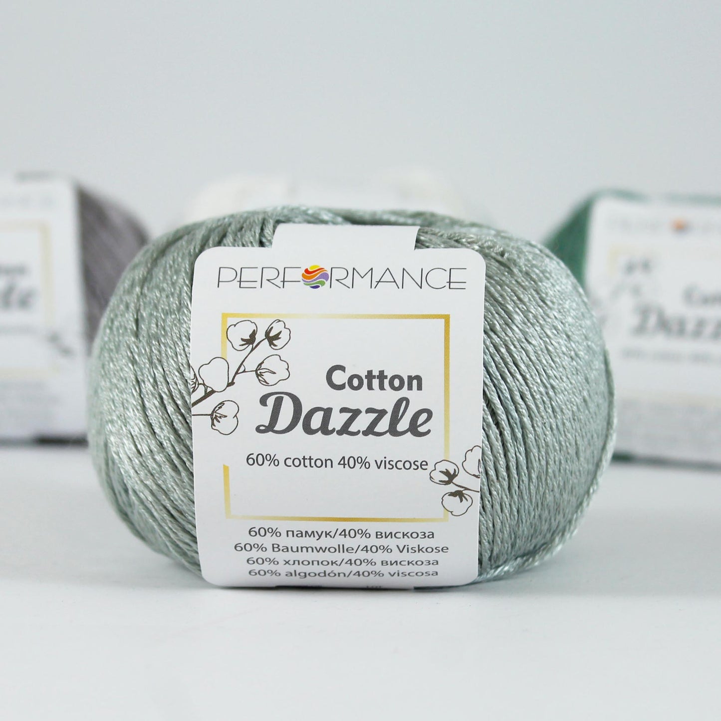 Performance Cotton Dazzle – Sparkling Cotton Yarn for Knitting & Crochet