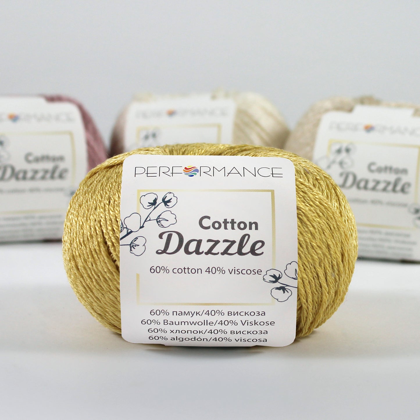Performance Cotton Dazzle – Sparkling Cotton Yarn for Knitting & Crochet