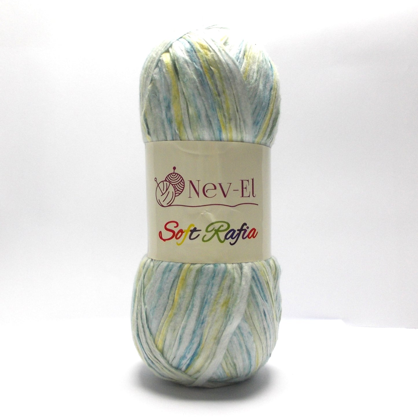 Nevel Soft Raffia Yarn – Washable Paper Look Yarn for Crochet Bags, Hats, Accessories – Lightweight Fiber for Summer Projects