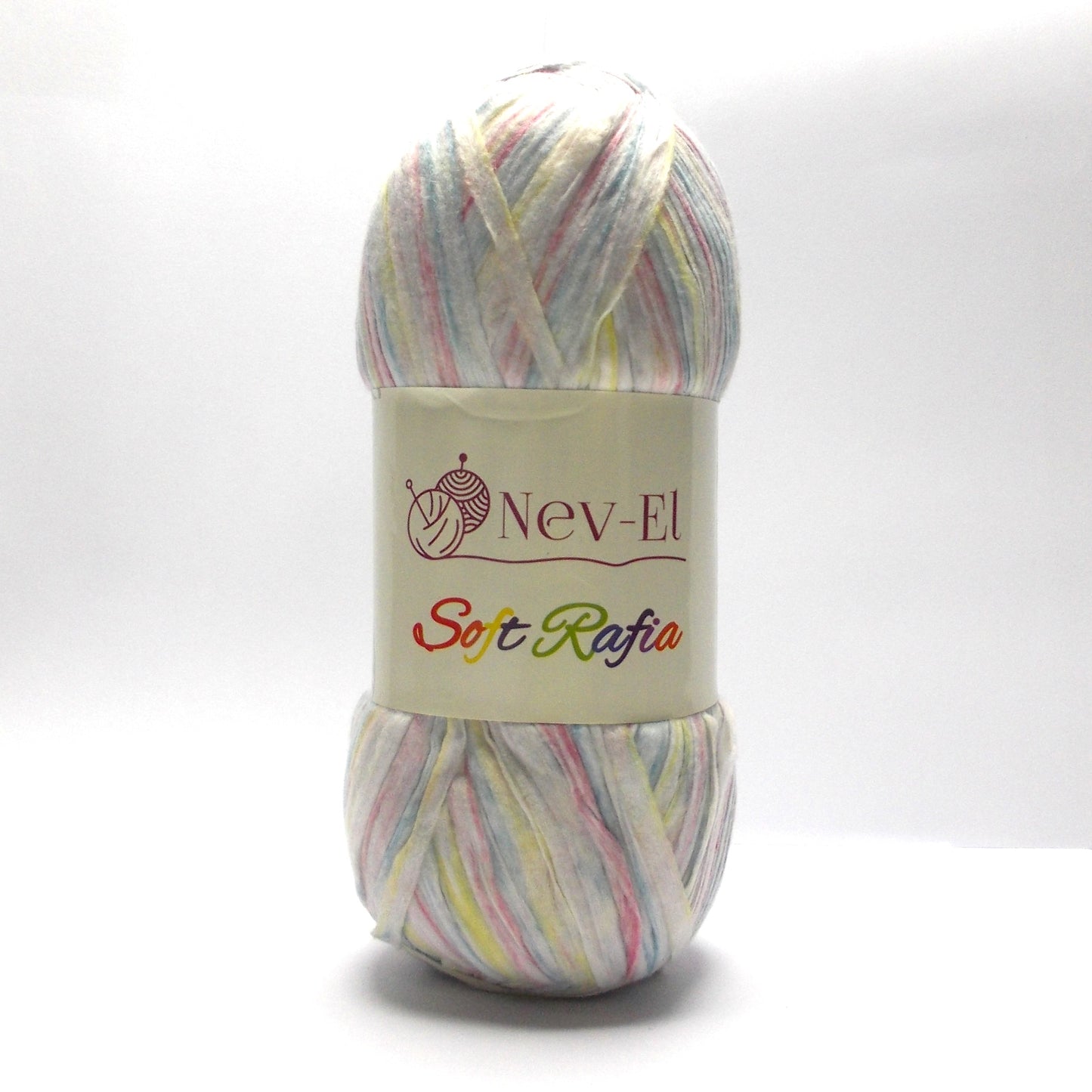 Nevel Soft Raffia Yarn – Washable Paper Look Yarn for Crochet Bags, Hats, Accessories – Lightweight Fiber for Summer Projects