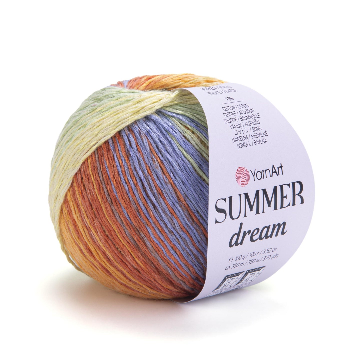 Yarnart Summer Dream Marbled Knitting Yarns