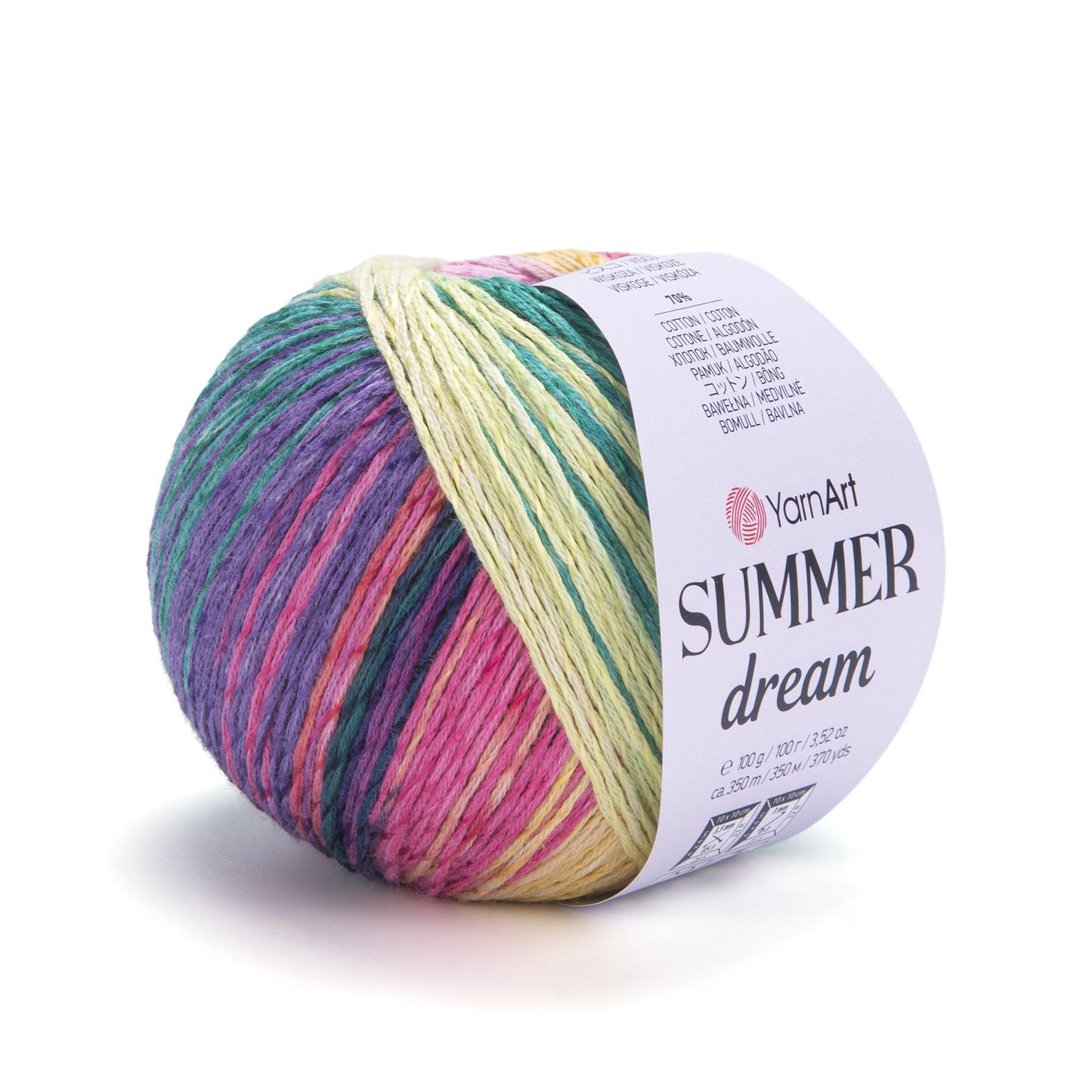 Yarnart Summer Dream Marbled Knitting Yarns