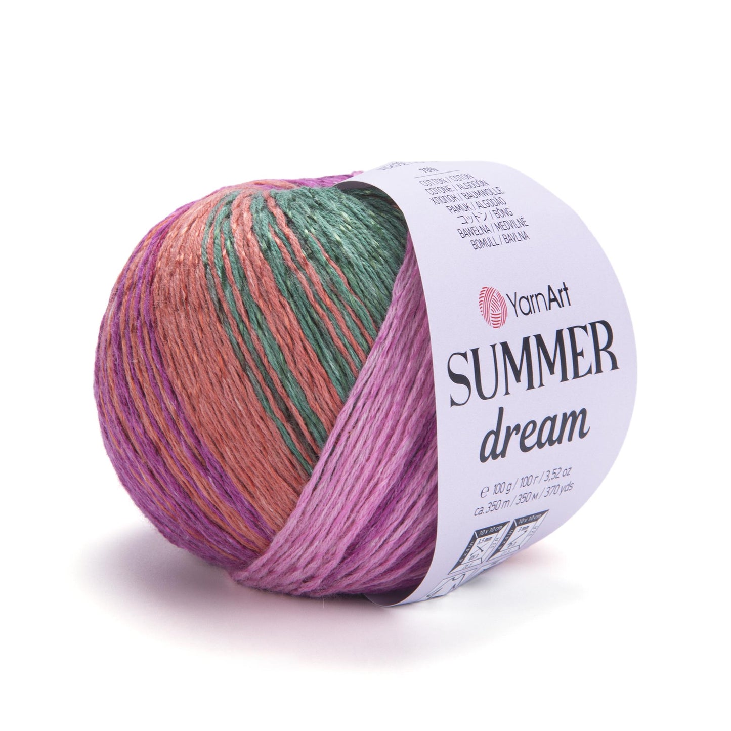 Yarnart Summer Dream Marbled Knitting Yarns