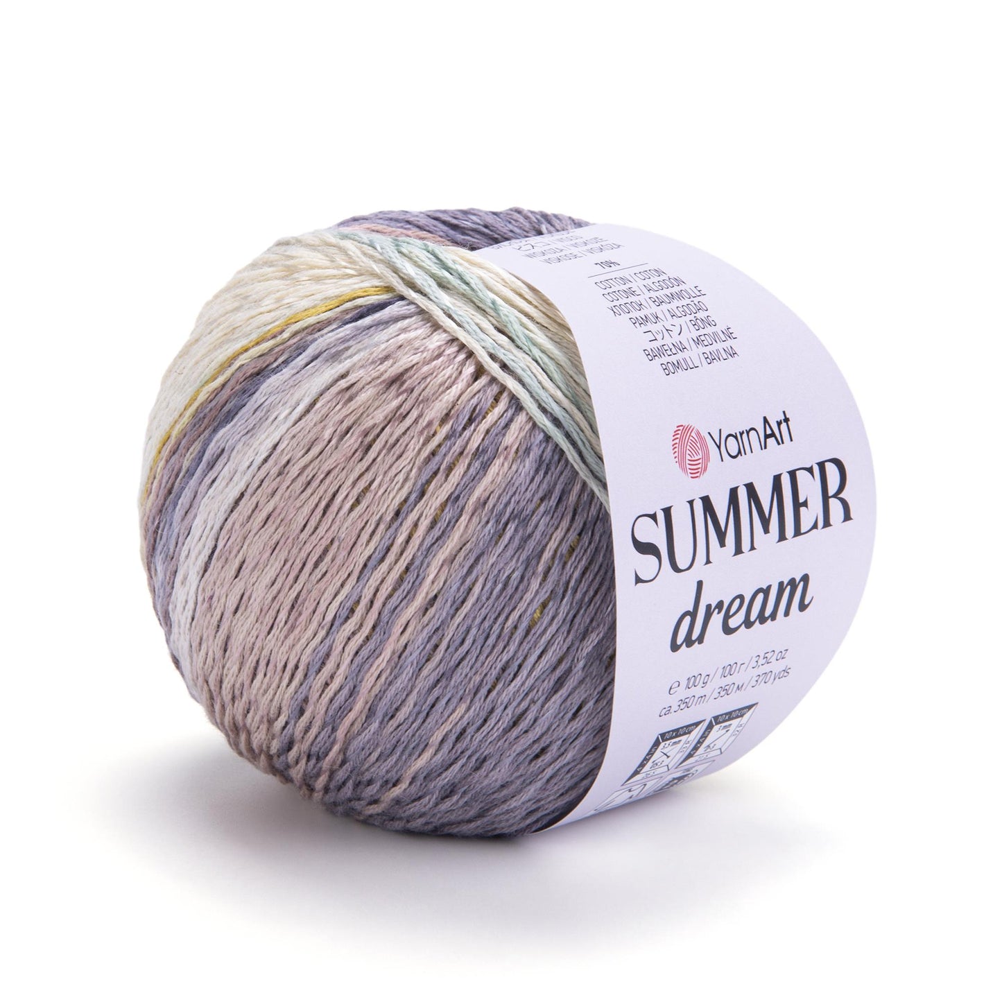 Yarnart Summer Dream Marbled Knitting Yarns