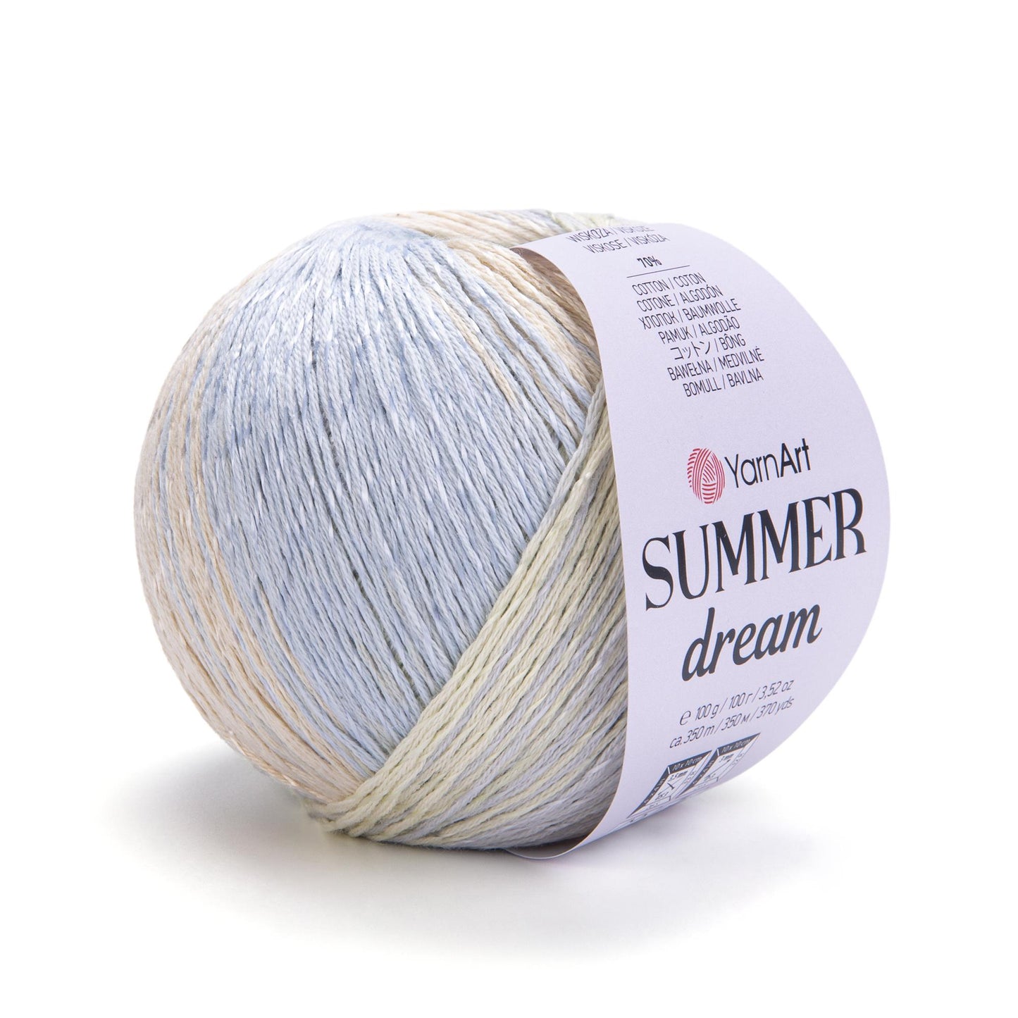 Yarnart Summer Dream Marbled Knitting Yarns