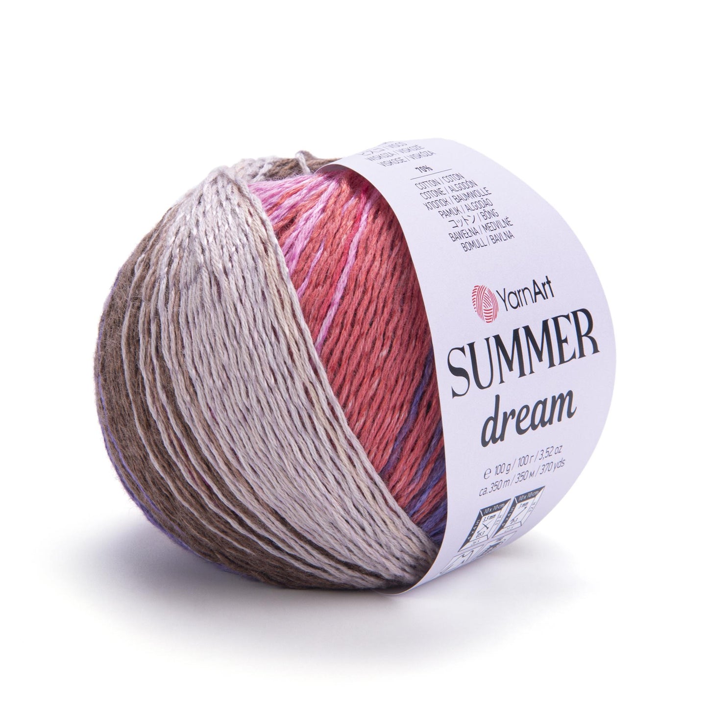 Yarnart Summer Dream Marbled Knitting Yarns