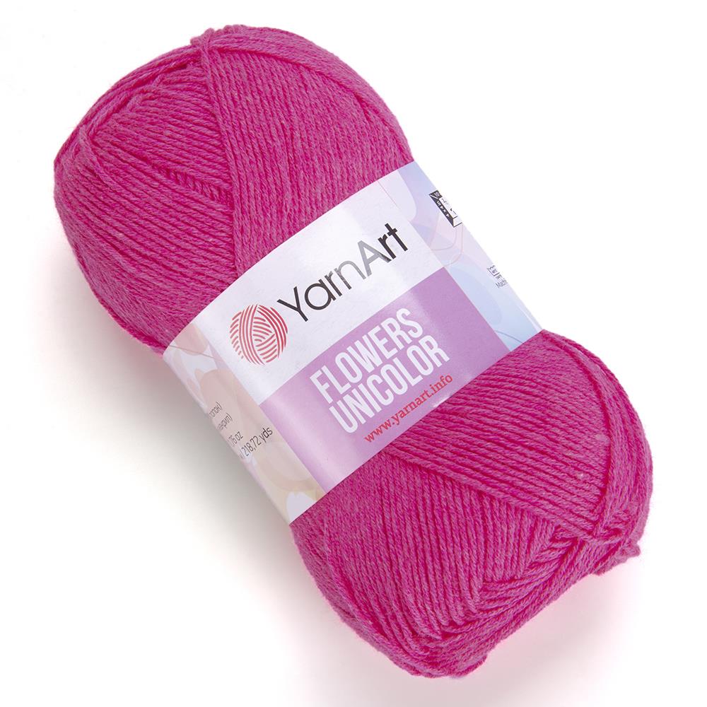 Yarnart Flowers Unicolor Knitting Yarns