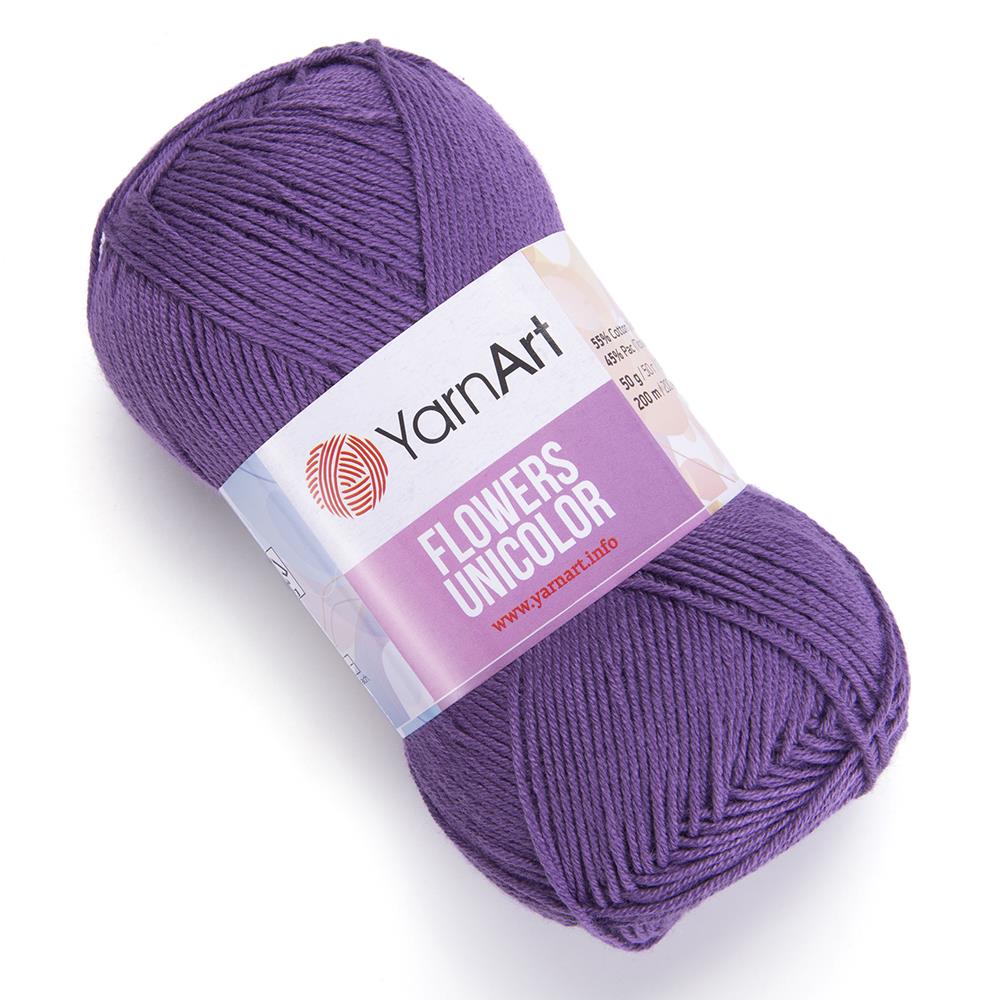 Yarnart Flowers Unicolor Knitting Yarns