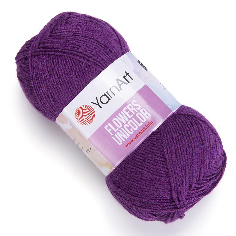 Yarnart Flowers Unicolor Knitting Yarns