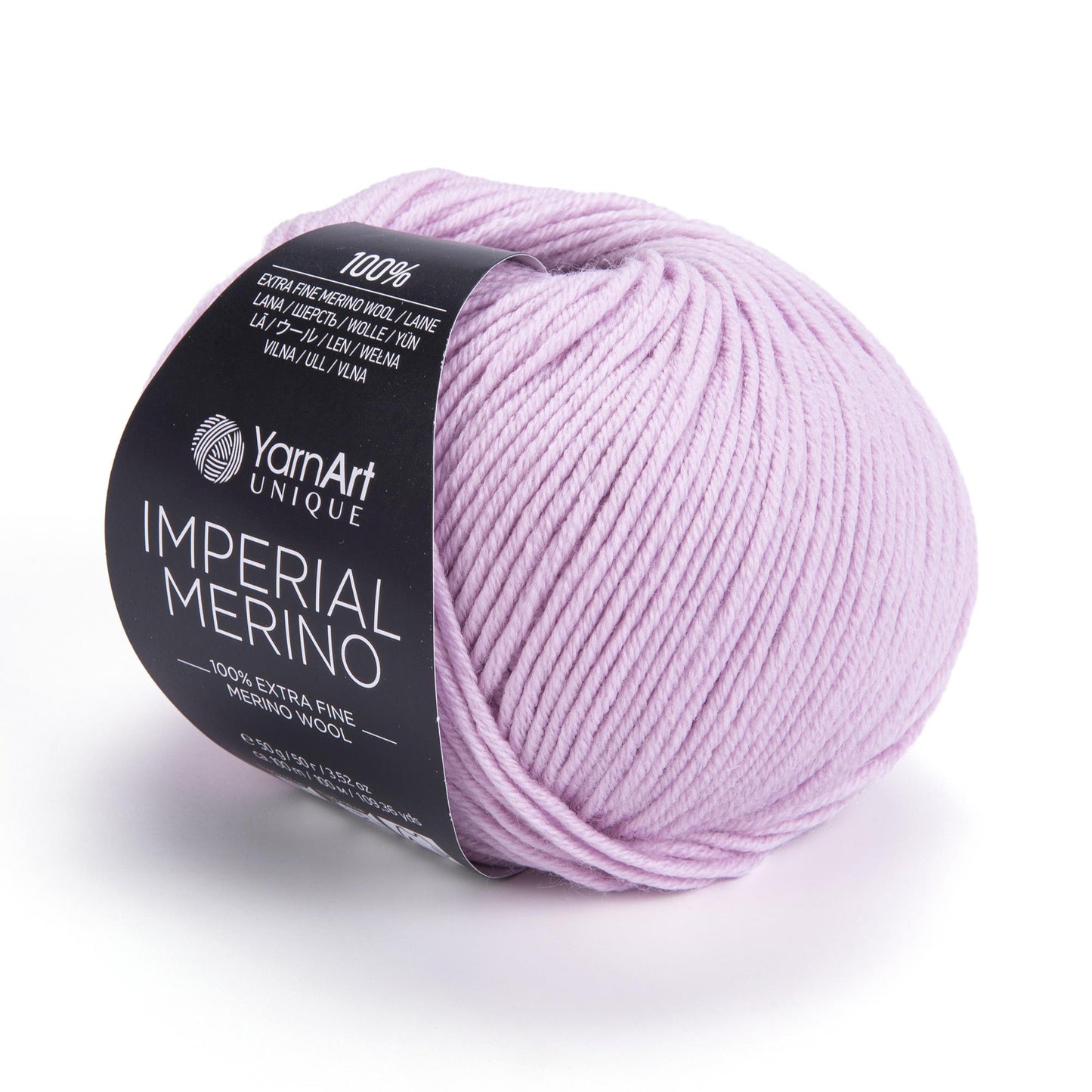 YarnArt Imperial Merino Yarn β 100% Merino Wool, Super Soft & Warm, Baby Friendly, Grey Knitting Yarn for Sweaters - Winter Projects
