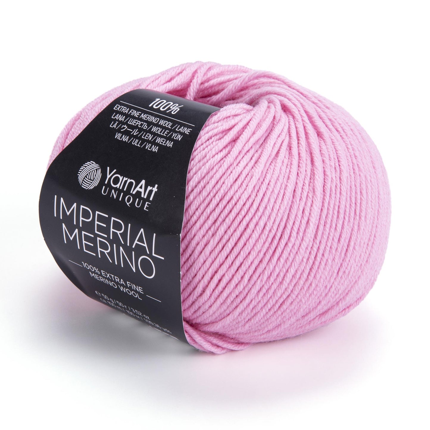 YarnArt Imperial Merino Yarn β 100% Merino Wool, Super Soft & Warm, Baby Friendly, Grey Knitting Yarn for Sweaters - Winter Projects