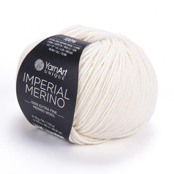 YarnArt Imperial Merino Yarn β 100% Merino Wool, Super Soft & Warm, Baby Friendly, Grey Knitting Yarn for Sweaters - Winter Projects