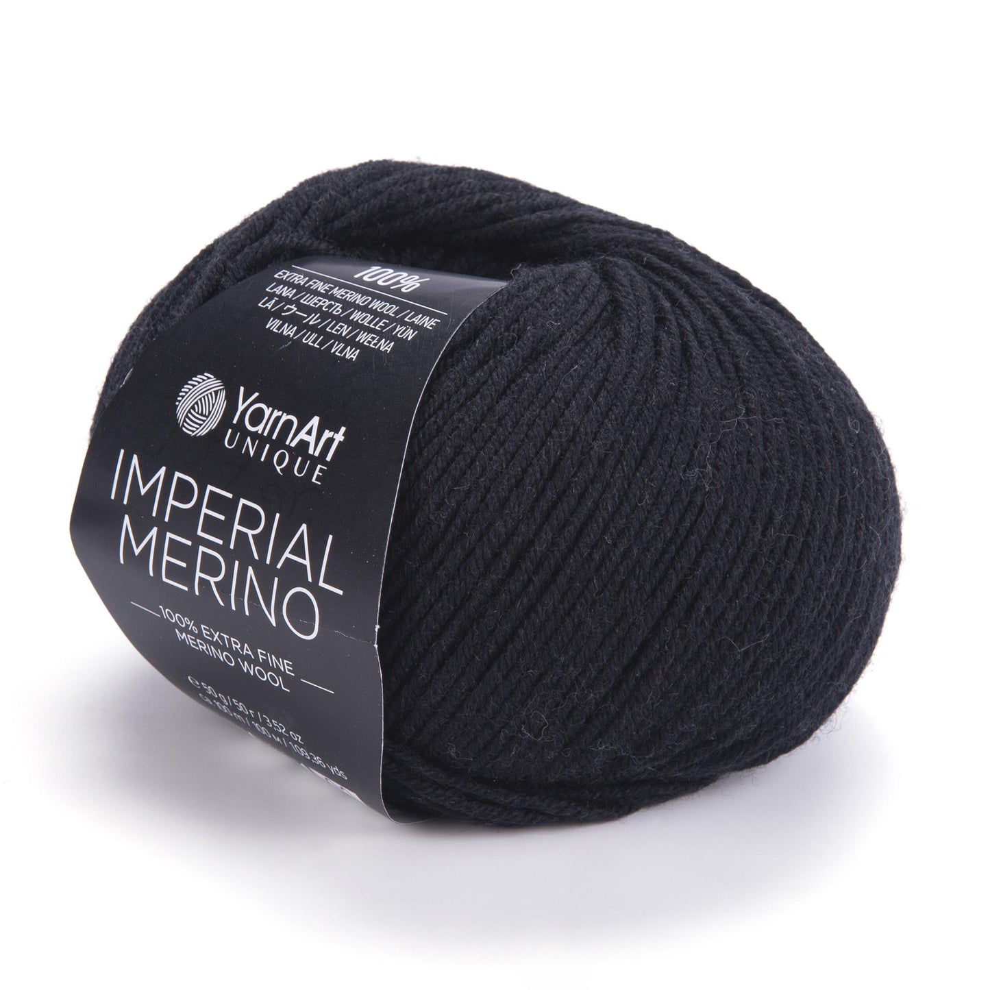 YarnArt Imperial Merino Yarn β 100% Merino Wool, Super Soft & Warm, Baby Friendly, Grey Knitting Yarn for Sweaters - Winter Projects